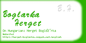 boglarka herget business card